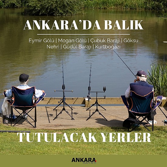 Ankara'da Balık Tutulacak Yerler