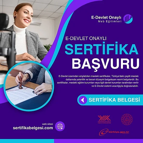 Mesleki Sertifika Başvurusu Mesleki Sertifika Başvurusu