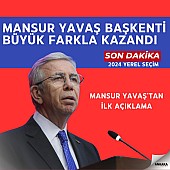 Mansur Yavaş Başkenti Büyük Farkla Kazandı