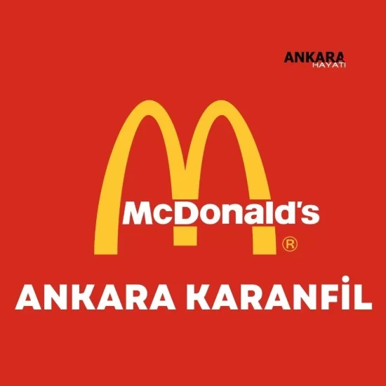 McDonalds Ankara Karanfil