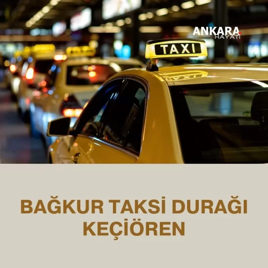Bağkur Taksi Durağı Keçiören