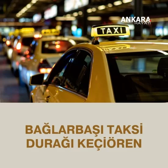 Bağlarbaşı Taksi Durağı Keçiören