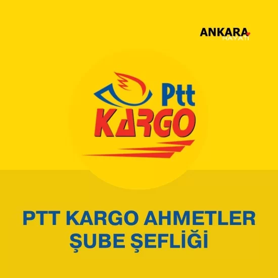 PTT Kargo Ahmetler Şube Şefliği PTT Kargo Ahmetler Şube Şefliği