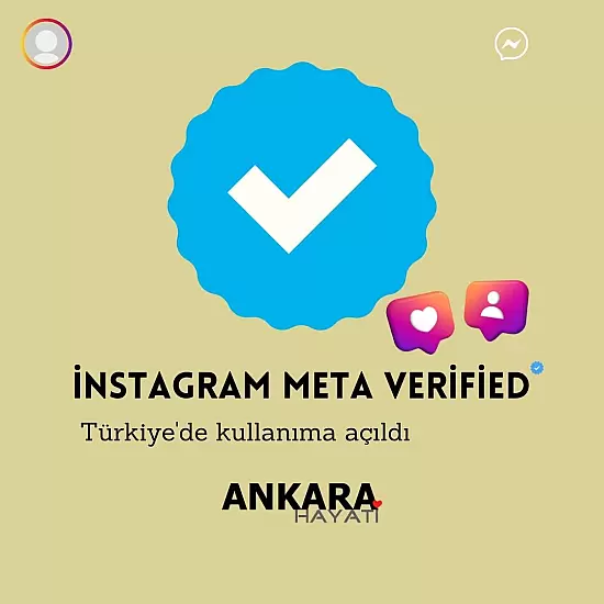 İnstagram Meta Verified, Türkiye'de kullanıma açıldı