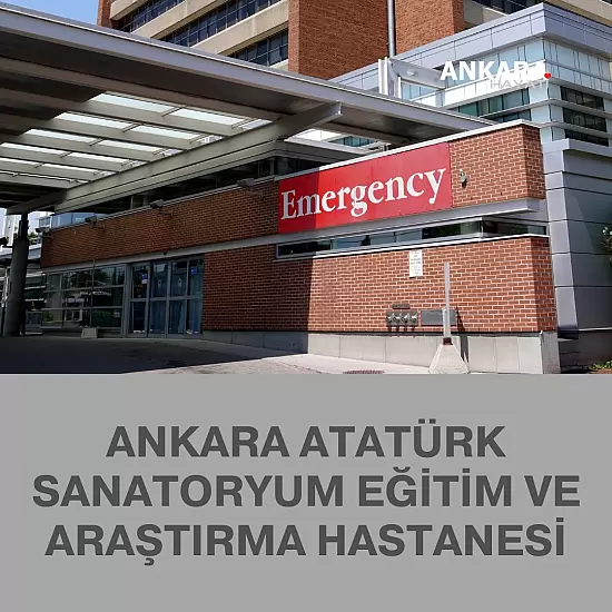 Ankara Atatürk Sanatoryum Eğitim Ve Araştırma Hastanesi