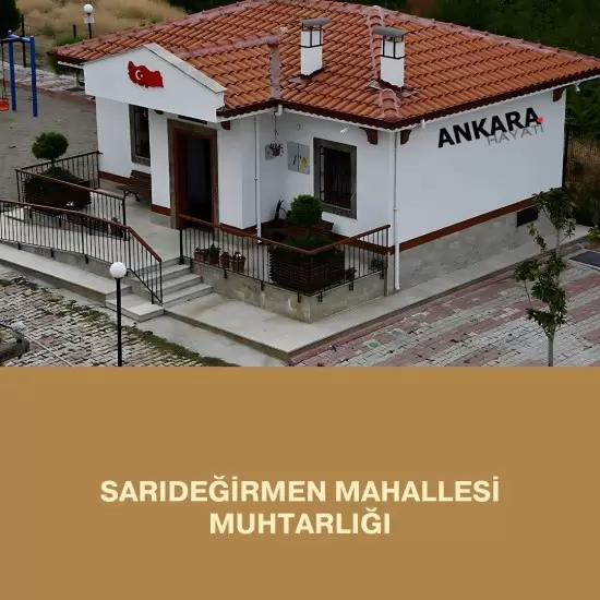 Sarıdeğirmen Mahallesi Muhtarlığı