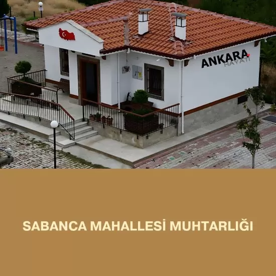 Sabanca Mahallesi Muhtarlığı