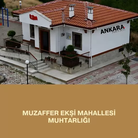 Muzaffer Ekşi Mahallesi Muhtarlığı