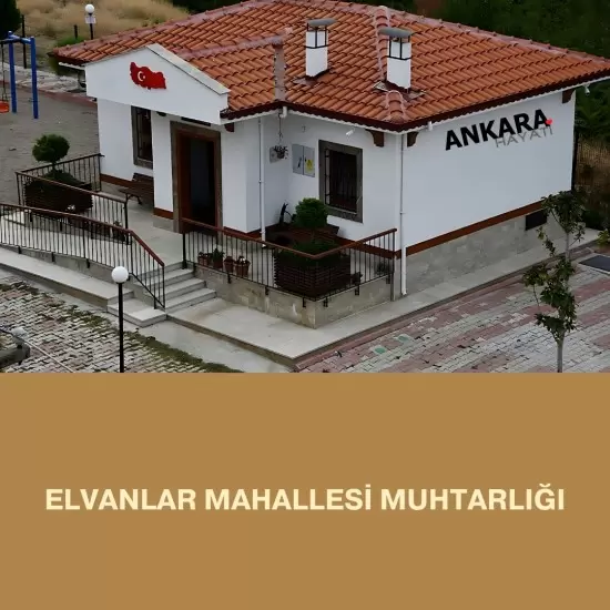 Elvanlar Mahallesi Muhtarlığı