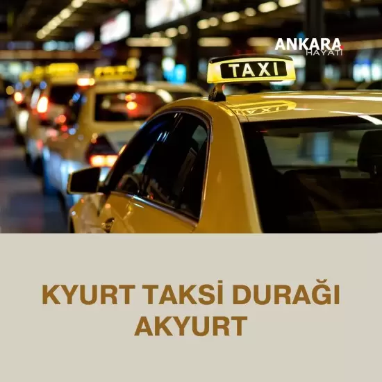 Akyurt Taksi Durağı Akyurt