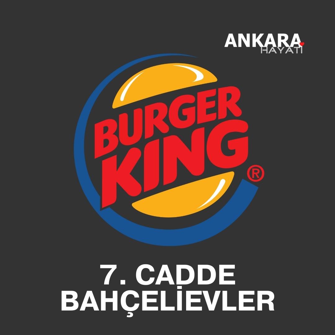 Burger King 7. Cadde Bahçelievler