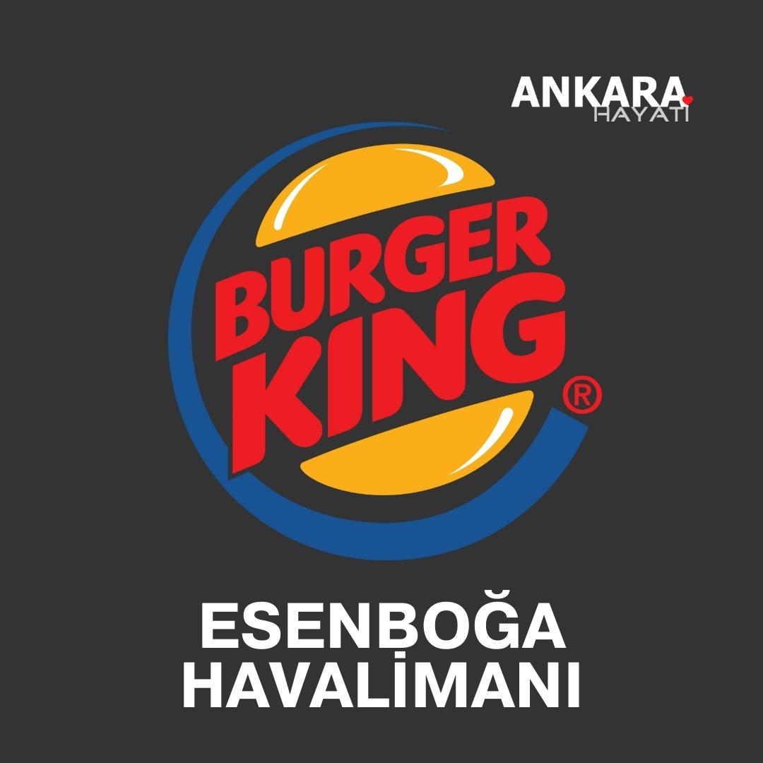 Burger King Esenboğa Havalimanı