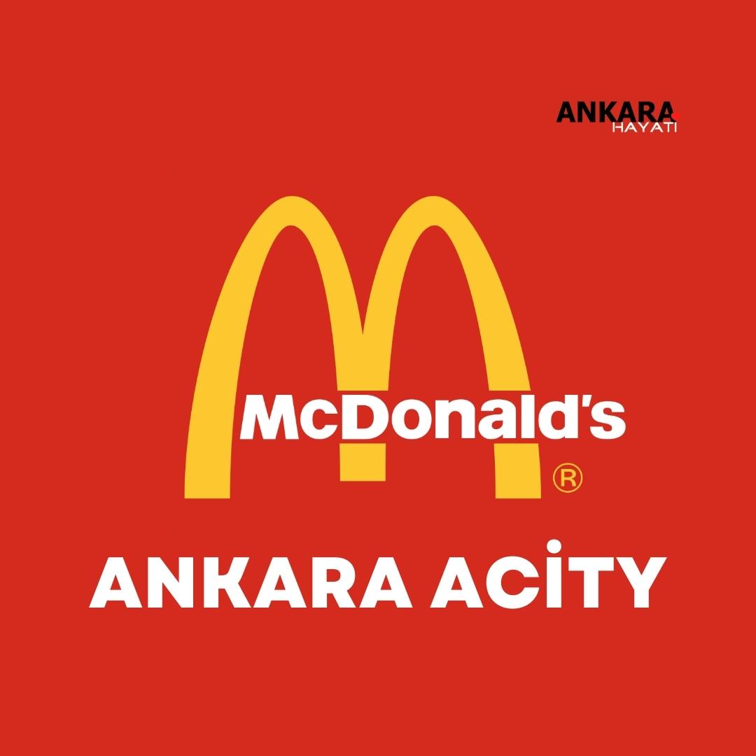McDonalds Ankara ACity Avm