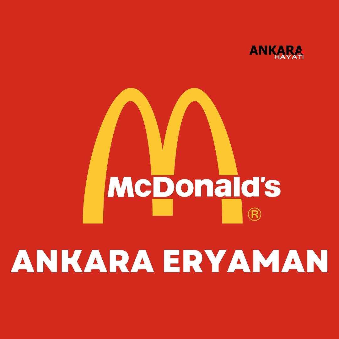 McDonalds Ankara Eryaman