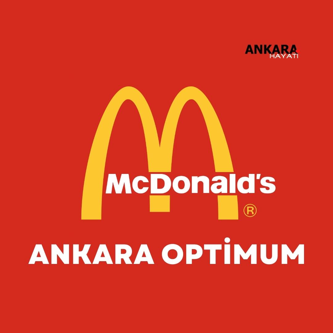 McDonalds Ankara Optimum Avm