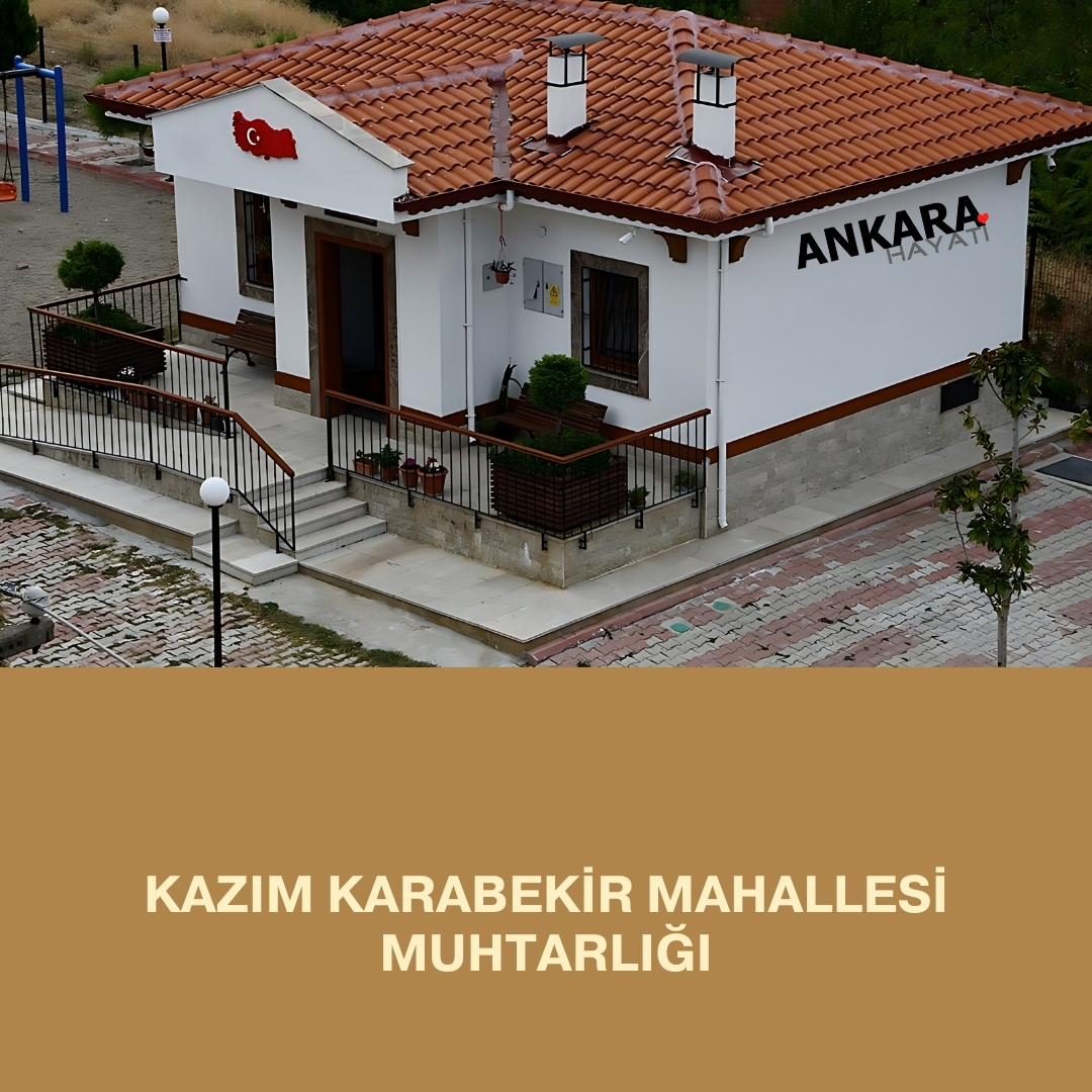 Kazım Karabekir Mahallesi Muhtarlığı