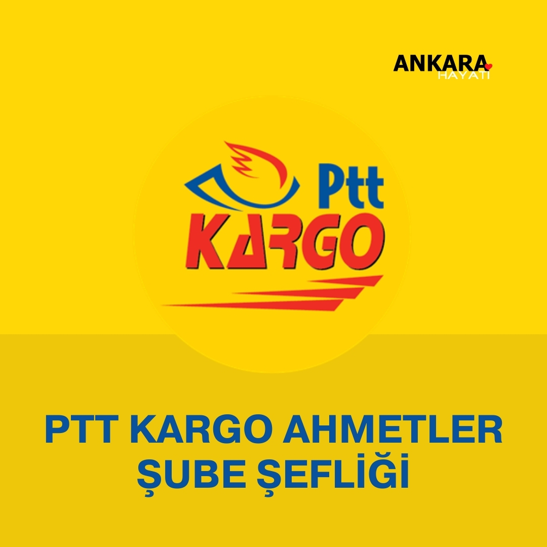 PTT Kargo Ahmetler Şube Şefliği