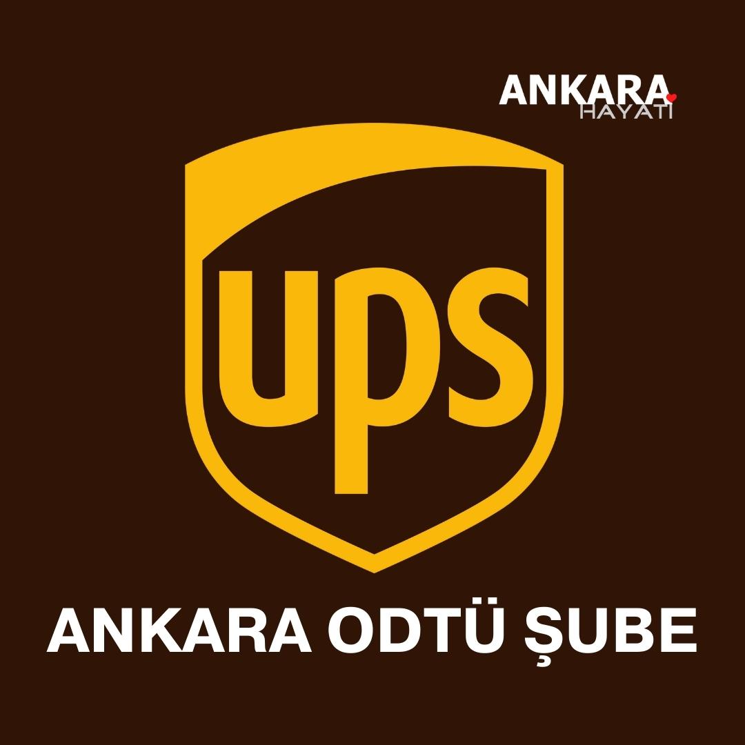 UPS Kargo Ankara ODTÜ Şube